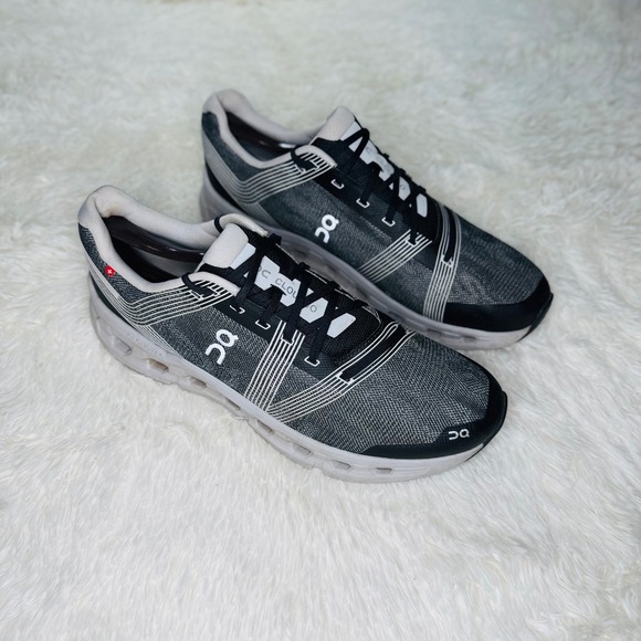 On CloudGo Black Glacier Men's Size US 11.5 EU 46 Black Gray Sneakers - Picture 1 of 13